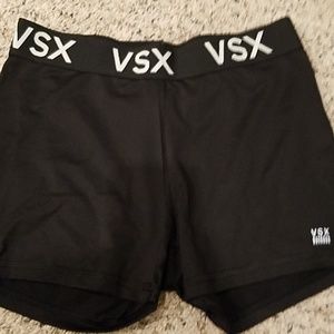 Black spandex shorts